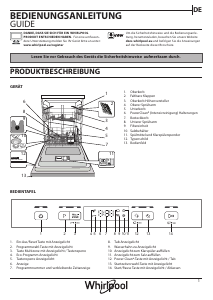 Bedienungsanleitung Whirlpool WBC 3C34 P X Geschirrspüler