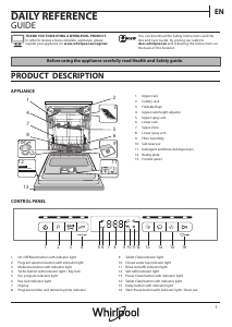 Manual Whirlpool WCBO 3T123 PF I Dishwasher