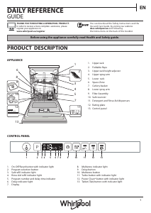 Manual Whirlpool WCIC 3C26 PE Dishwasher