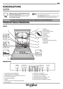 Bedienungsanleitung Whirlpool WFC 3B19 Geschirrspüler