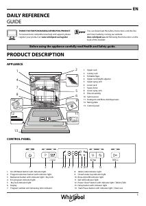 Manual Whirlpool WFC 3C24 PF Dishwasher