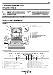 Εγχειρίδιο Whirlpool WFC 3C26 F UK Πλυντήριο πιάτων