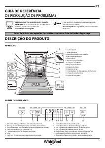 Manual Whirlpool WFC 3C26 P Máquina de lavar louça