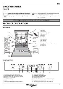 Manual Whirlpool WFC 3C26 P X Dishwasher