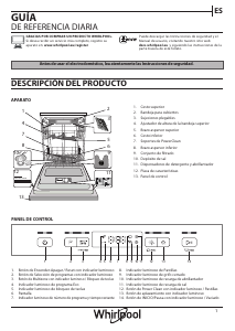 Manual de uso Whirlpool WFC 3C33 PF X Lavavajillas