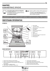 Manual Whirlpool WFE 2B19 Maşină de spălat vase