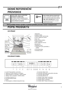 Manuál Whirlpool WFO 3O32 P Myčka na nádobí