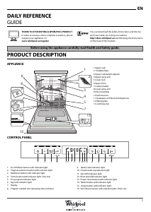 Manual Whirlpool WFO 3O32 P X Dishwasher