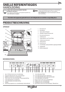 Handleiding Whirlpool WFO 3O41 PL X Vaatwasser