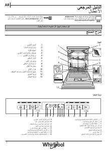 كتيب ويرلبول WFO 3O41 PL X UK غسالة صحون