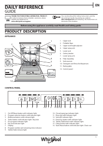 Manual Whirlpool WFO 3T132 X Dishwasher