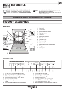 Manual Whirlpool WFO 3T141 P X Dishwasher