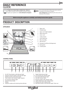 Manual Whirlpool WFO 3T142 X Dishwasher