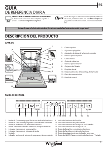 Manual de uso Whirlpool WFO 3T142 X Lavavajillas