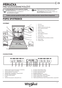 Manuál Whirlpool WFO 3T223 6.5P X Myčka na nádobí