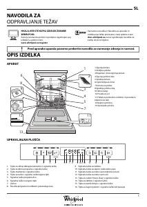 Priročnik Whirlpool WFO 3T223 6P X Pomivalni stroj