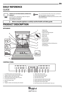 Manual Whirlpool WFO 3T223 6P X Dishwasher