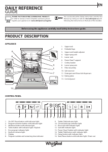 Manual Whirlpool WFO 3T233 P 6.5 X Dishwasher