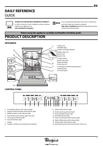 Manual Whirlpool WFO 3T321 P Dishwasher