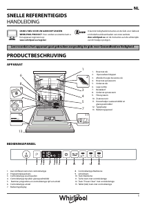 Handleiding Whirlpool WIC 3C24 PE Vaatwasser