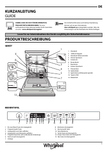 Bedienungsanleitung Whirlpool WIC 3C24 PS E Geschirrspüler