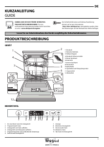 Bedienungsanleitung Whirlpool WIC 3C26 F Geschirrspüler