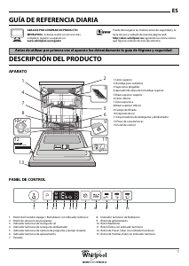 Manual de uso Whirlpool WIC 3C26 PF Lavavajillas