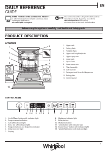 Manual Whirlpool WIC 3T224 PFG Dishwasher