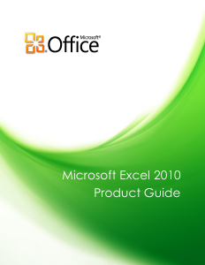 Manual Microsoft Excel 2010