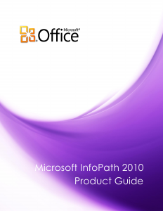 Manual Microsoft InfoPath 2010