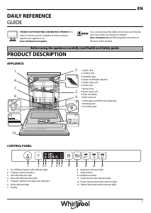 Manual Whirlpool WIO 3P23 PL Dishwasher