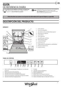 Manual de uso Whirlpool WIO 3T122 PS Lavavajillas