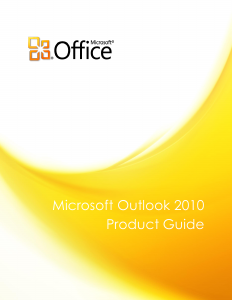 Manual Microsoft Outlook 2010