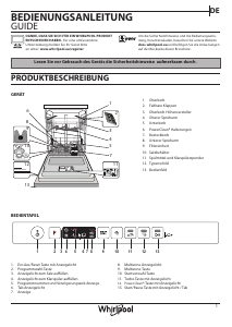 Bedienungsanleitung Whirlpool WIO 3T141 PES Geschirrspüler