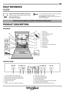 Manual Whirlpool WKBC 3C24 P B Dishwasher