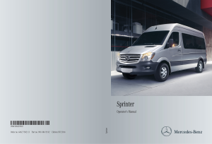 Manual Mercedes-Benz Sprinter (2014)