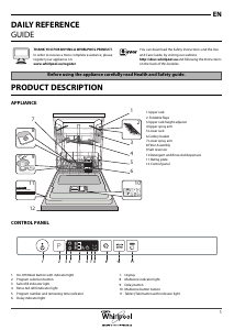 Manual Whirlpool WKIC 3C26 Dishwasher