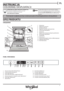 Instrukcja Whirlpool WKIO 3P24 PEL Zmywarka