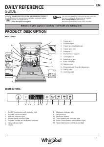 Manual Whirlpool WKIO 3T123 6.5P Dishwasher