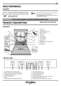 Manual Whirlpool WLV14BY Dishwasher