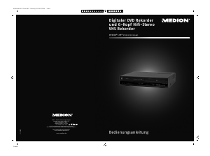 Bedienungsanleitung Medion Life E70001 (MD 81664) DVD-video Kombination