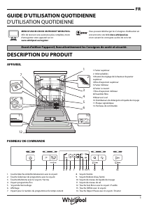 Mode d’emploi Whirlpool WRFC 3C26 Lave-vaisselle