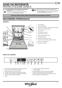 Manuale Whirlpool WRIC 3C26 P Lavastoviglie