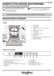 Mode d’emploi Whirlpool WRIC 3C26 PF Lave-vaisselle