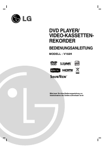 Bedienungsanleitung LG V192H DVD-video Kombination