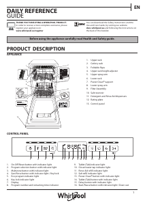 Manual Whirlpool WSBO 3O23 PF X Dishwasher