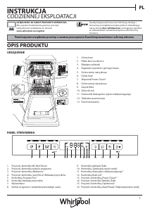 Manual de uso Whirlpool WSFO 3O23 PF X Lavavajillas