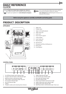 Manual Whirlpool WSFO 3T125 6PC X Dishwasher