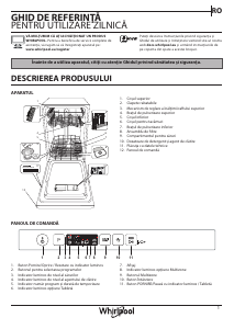 Manual Whirlpool WSIC 3M27 C Maşină de spălat vase