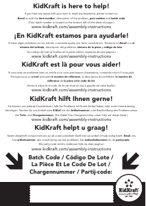 Εγχειρίδιο KidKraft 86946 Raleigh Σκελετός κρεβατιού